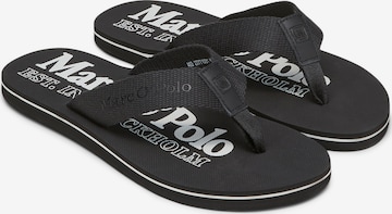 Marc O'Polo Teenslippers in Zwart