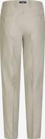 HECHTER PARIS Slim fit Pleated Pants in Beige