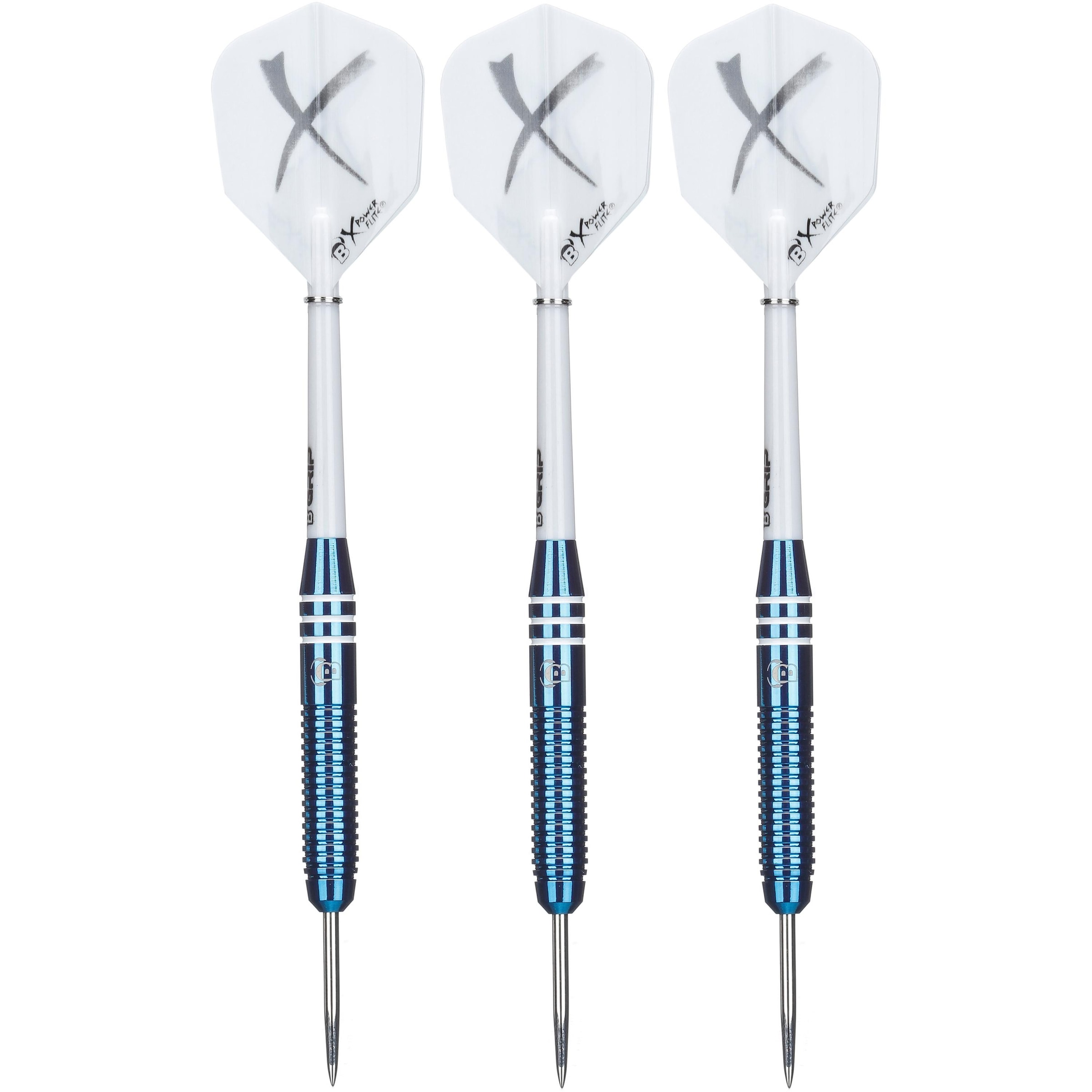 BULL'S Dartpfeil 'Wega Steel' in Blau: Vorderseite