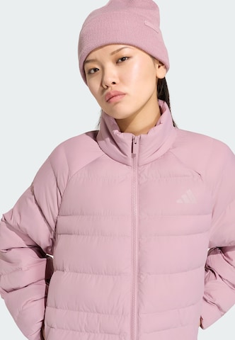 ADIDAS SPORTSWEAR Athletic Jacket 'Essentials' in Purple