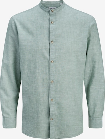 JACK & JONES Button Up Shirt 'JJESummer' in Green: front