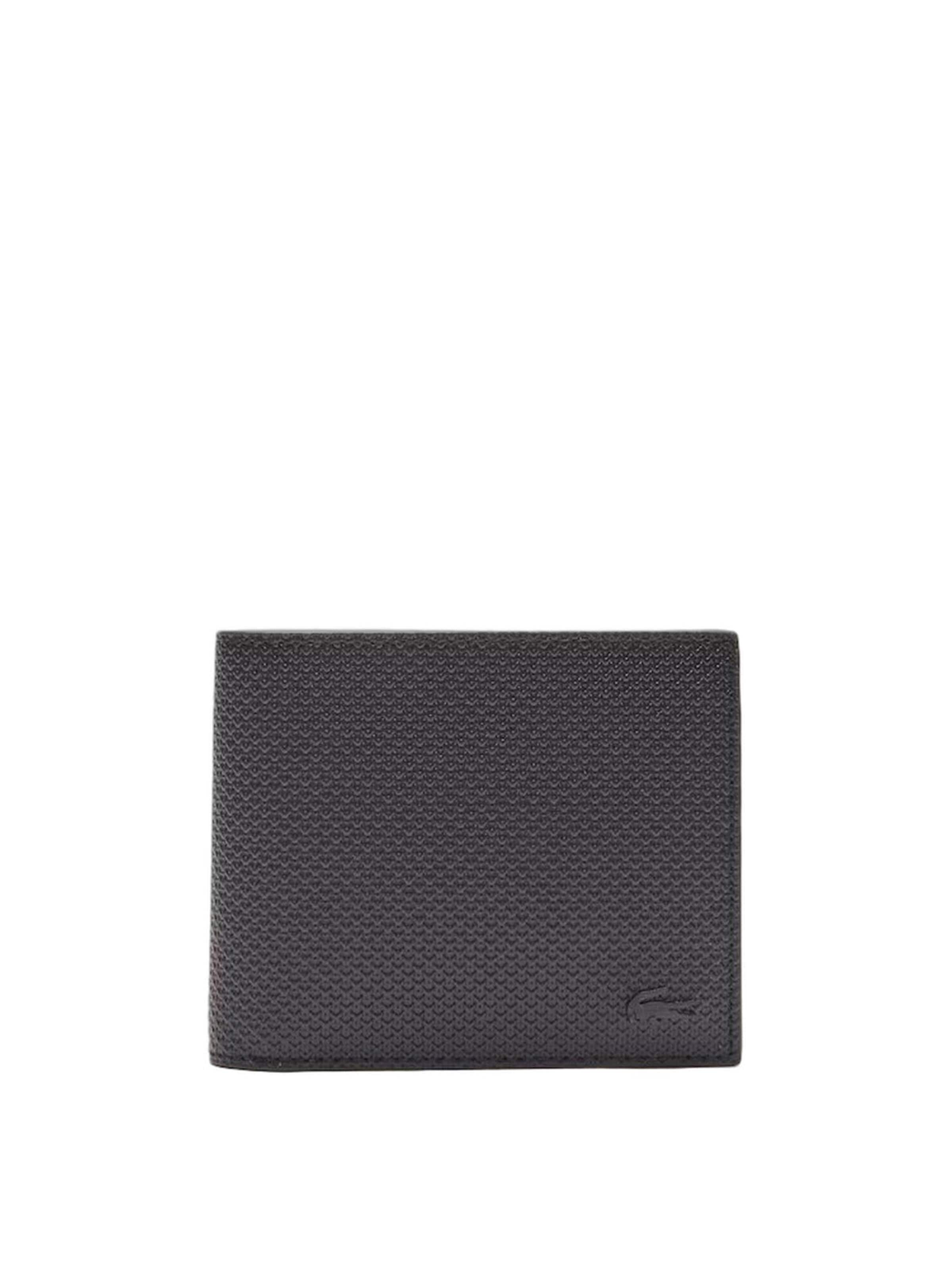 LACOSTE Tegnebog 'Chantaco' i sort: forside