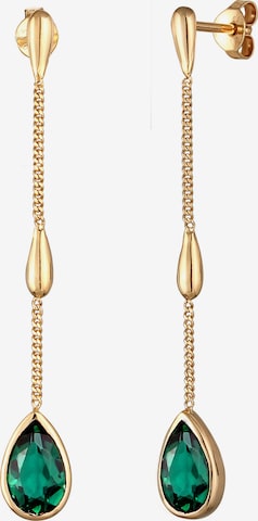 ELLI Oorbellen 'Tropfen' in Goud: voorkant