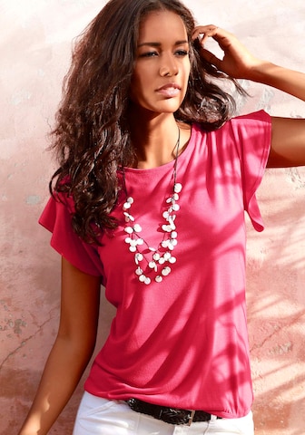 T-shirt LASCANA en rose