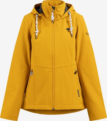 Schmuddelwedda Performance Jacket in Yellow: front