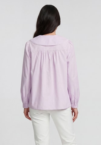 Usha Blouse in Purple