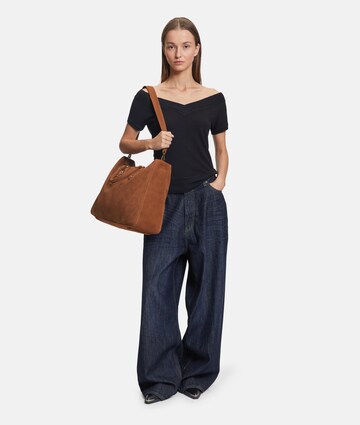 Liebeskind Berlin Shopper 'Cora' in Brown: front