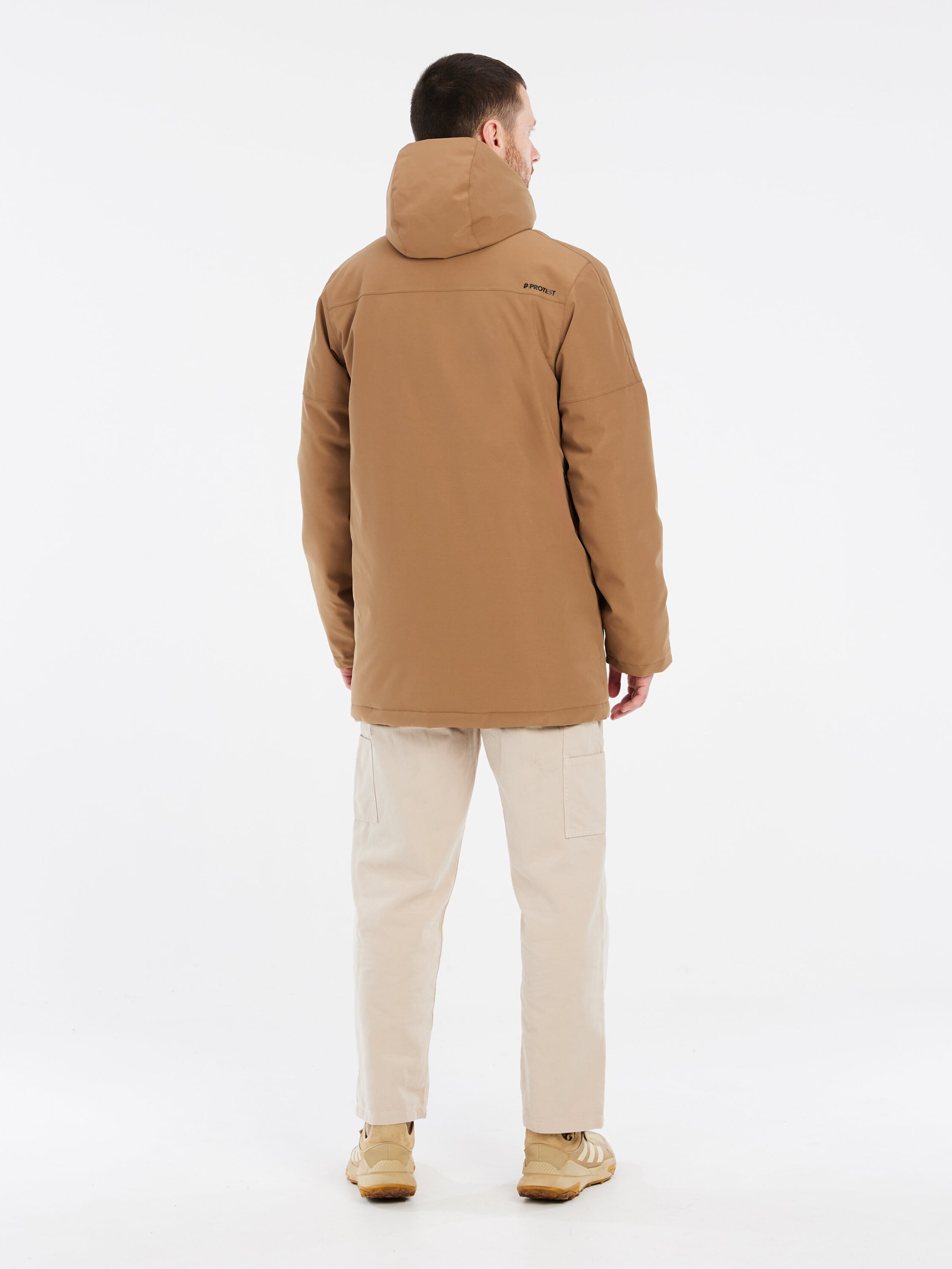 PROTEST Sportjacke 'PRTHEMLEY'‌‌‌‌‌‌‌‌‌‌ in Braun