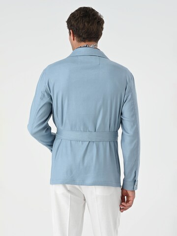 Antioch Between-seasons coat in Blue