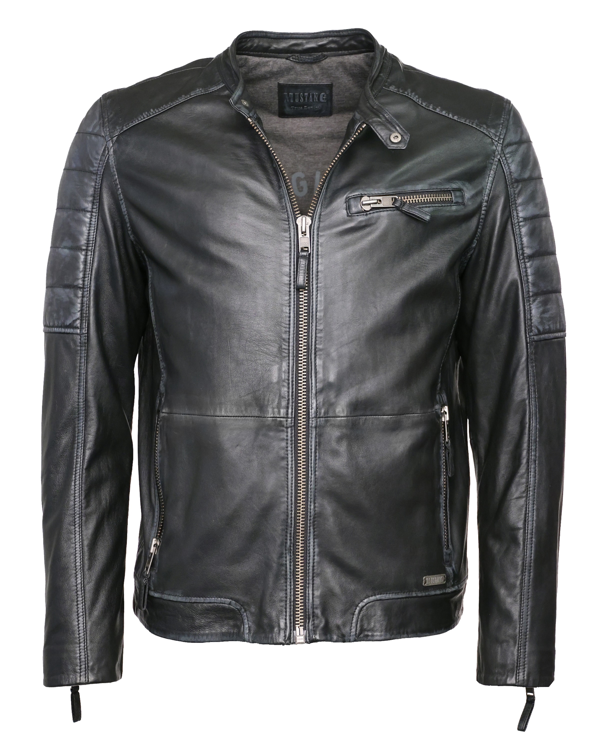 MUSTANG Tussenjas in Grijs: voorkant