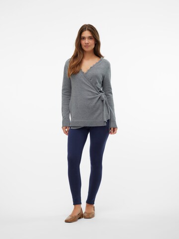 MAMALICIOUS Pullover in Grau