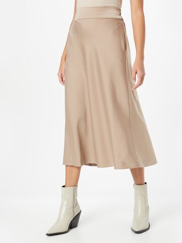 InWear Rok 'Zilky' in Beige: voorkant