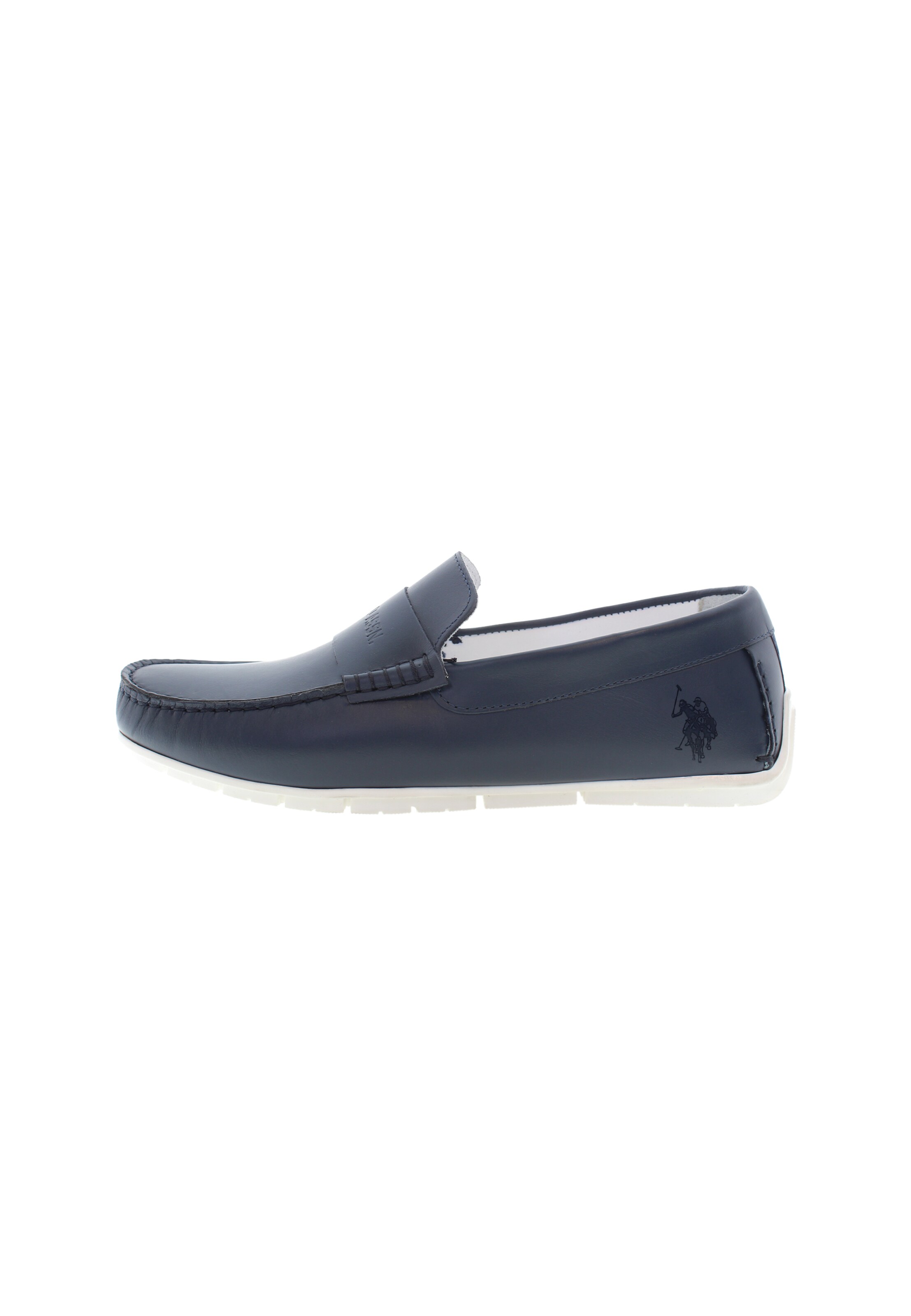 U.S. POLO ASSN. Moccasin in Blue: front
