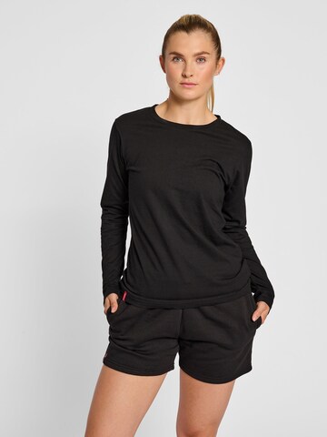 Hummel Shirt in Black: front