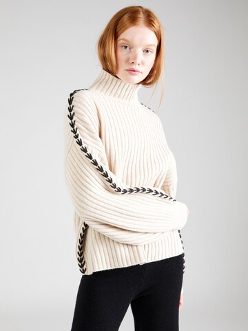 2NDDAY - Pullover 'Ronia' em branco: frente