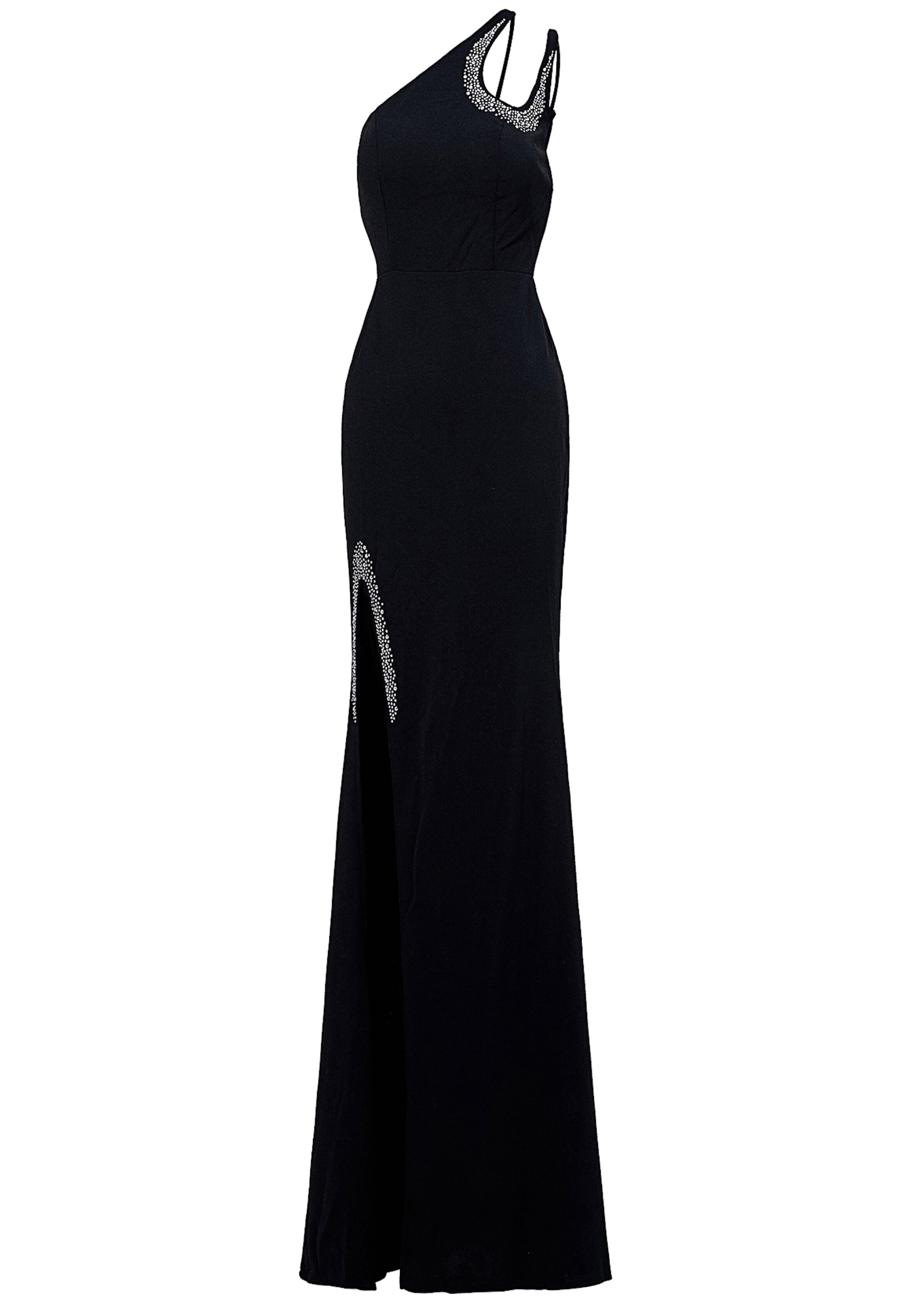 Moda Minx Abendkleid 'Bonnie' in Schwarz: Vorderseite