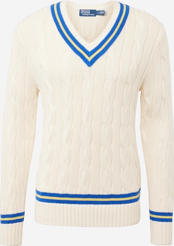 Polo Ralph Lauren - Jersey en beige: frente