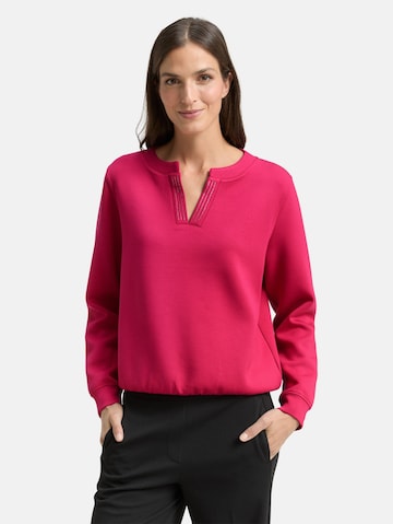 TOM TAILOR Sweatshirt in Pink: Vorderseite