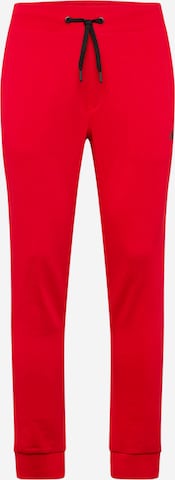 4F Workout Pants in Red: front