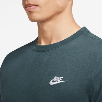 Nike Sportswear Klasický střih Tričko 'Club' – zelená