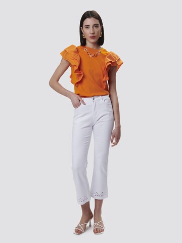 Haut Influencer en orange