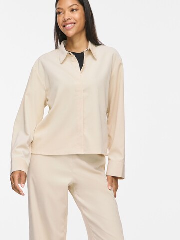 VILA Blus 'VICourdie' i beige