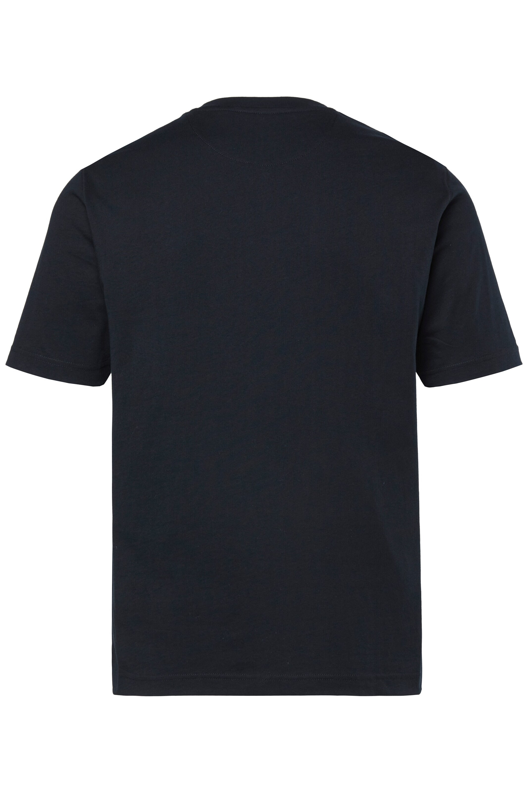 Men Plus Shirt in Black
