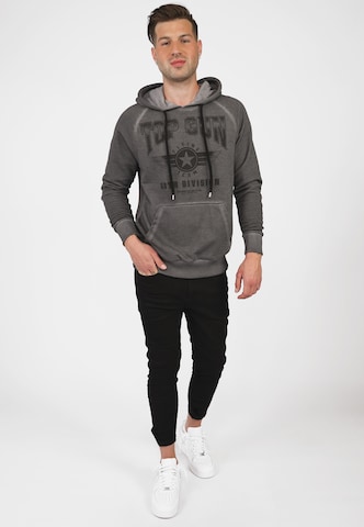 TOP GUN Sweatshirt in Grau