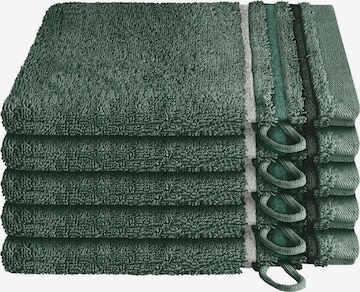 SCHIESSER Handtuch 'Skyline Color' in Grün: Vorderseite