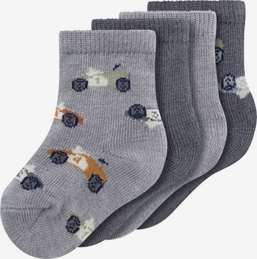 Chaussettes NAME IT en gris : devant