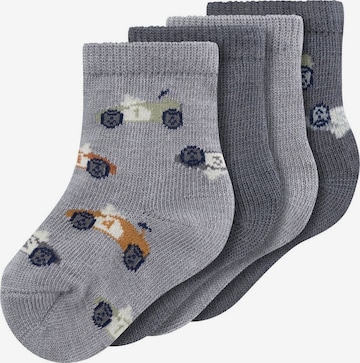 Chaussettes NAME IT en gris : devant