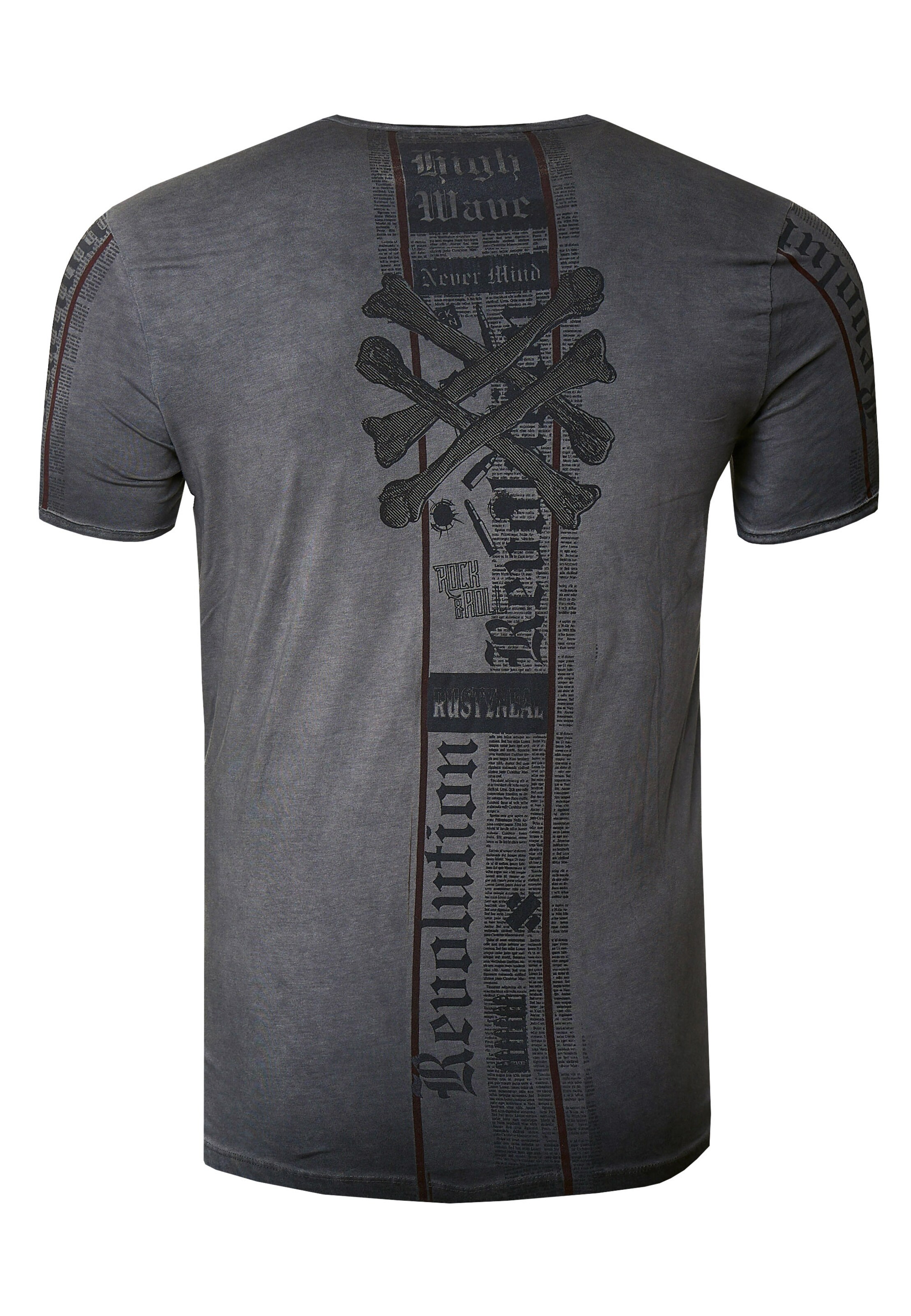 Rusty Neal Shirt in Grey