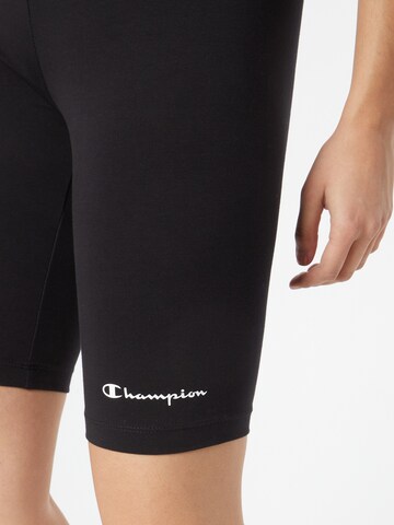 Champion Authentic Athletic Apparel Skinny Sportshorts in Schwarz