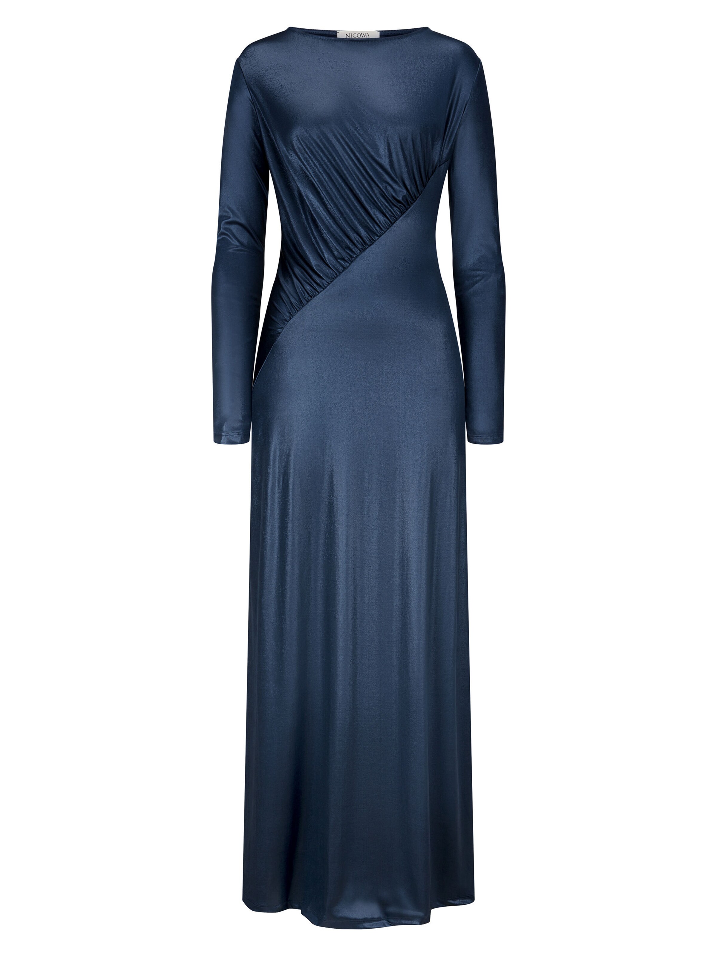 Nicowa Avondjurk 'EWELIO' in Blauw: voorkant