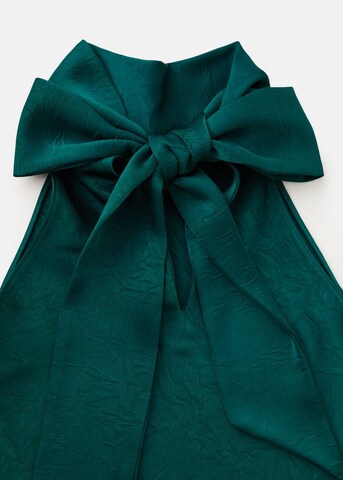 MANGO Evening Dress 'Choco' in Green