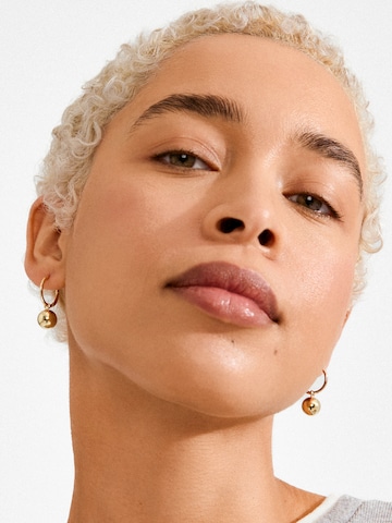 PilgrimNaušnice 'Air' - zlatna boja: prednji dio