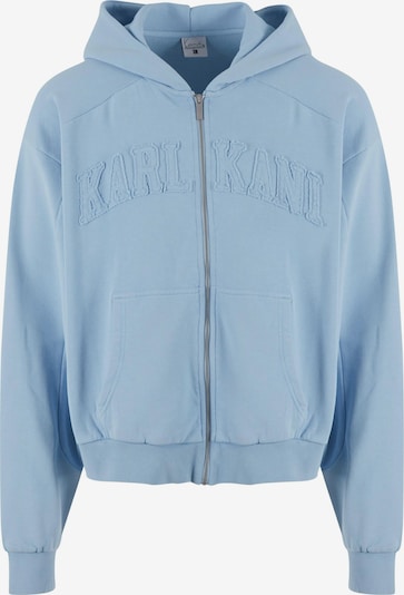 Džemperis iš Karl Kani, spalva – šviesiai mėlyna, Prekių apžvalga