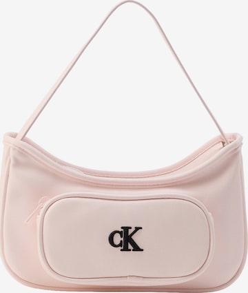 Calvin Klein Jeans Сумка в Ярко-розовый: спереди