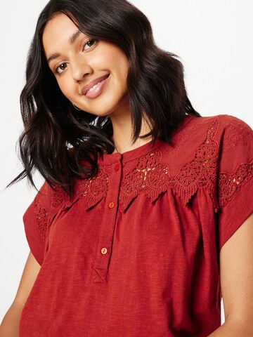 Maison 123 Blouse 'CELENA' in Red
