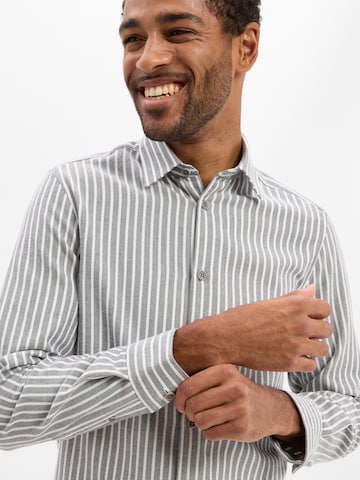 DRYKORN Regular fit Button Up Shirt ' Ramis ' in Grey