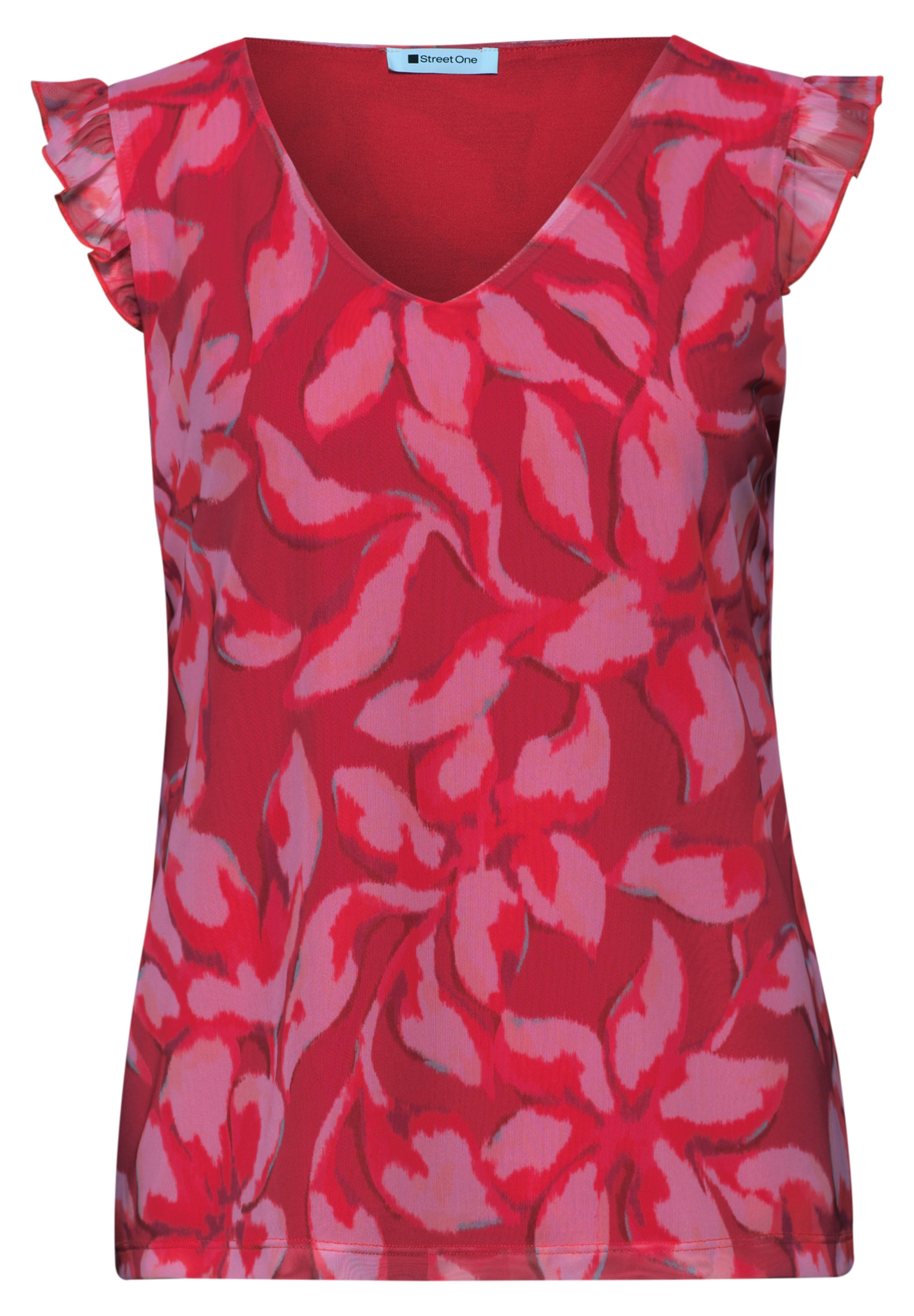 STREET ONE Top in Rot: Vorderseite