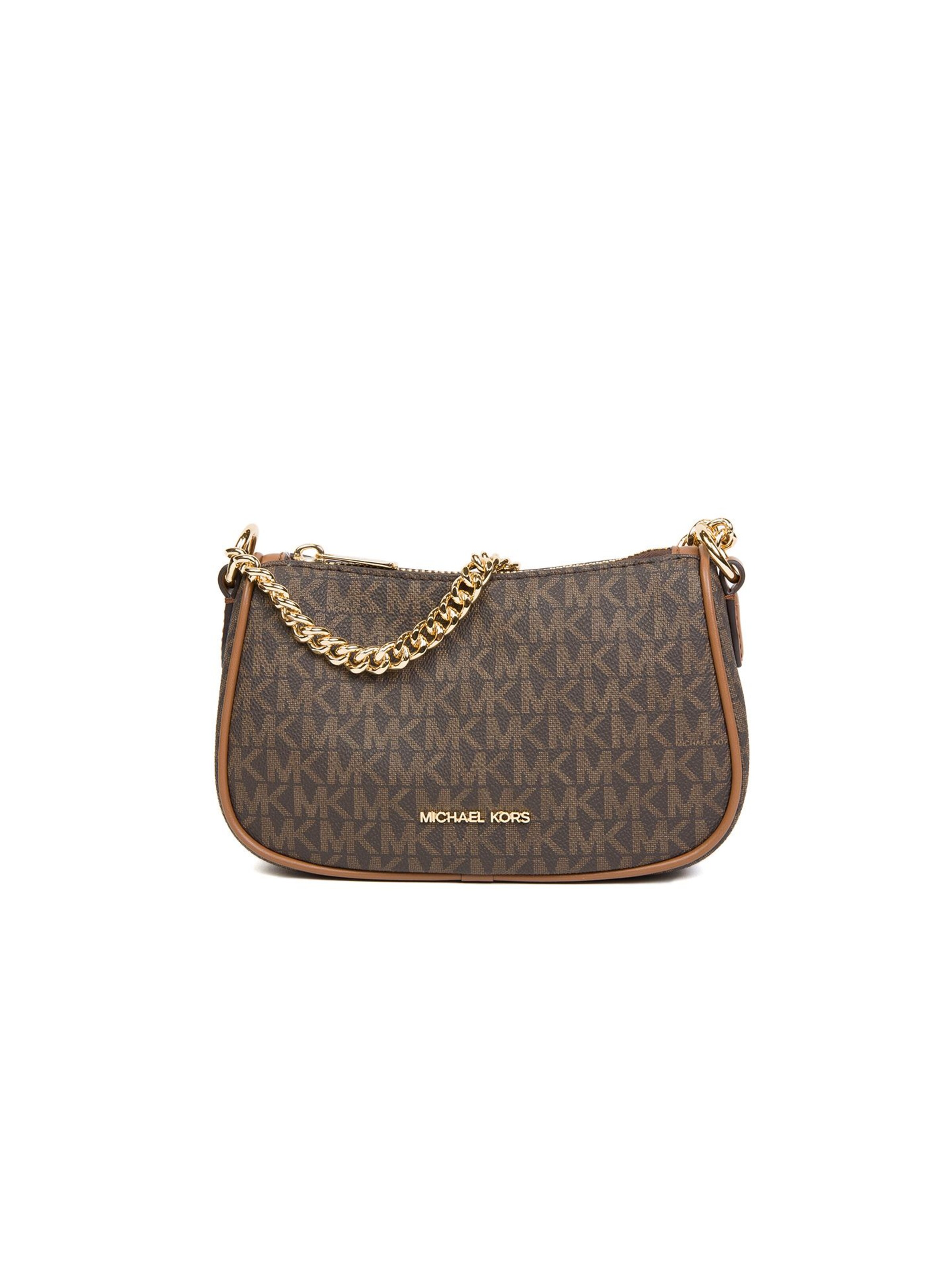 Michael Kors Umhängetasche 'Carmela'‌‌‌ in Braun: Vorderseite