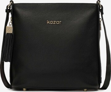 Kazar - Bolso de hombro en negro: frente