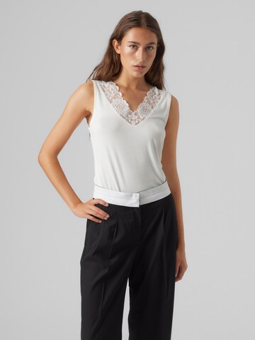 VERO MODA - Top 'ROSA' em branco: frente