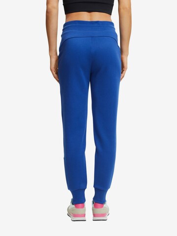 ESPRIT Zúžený Sportovní kalhoty – modrá