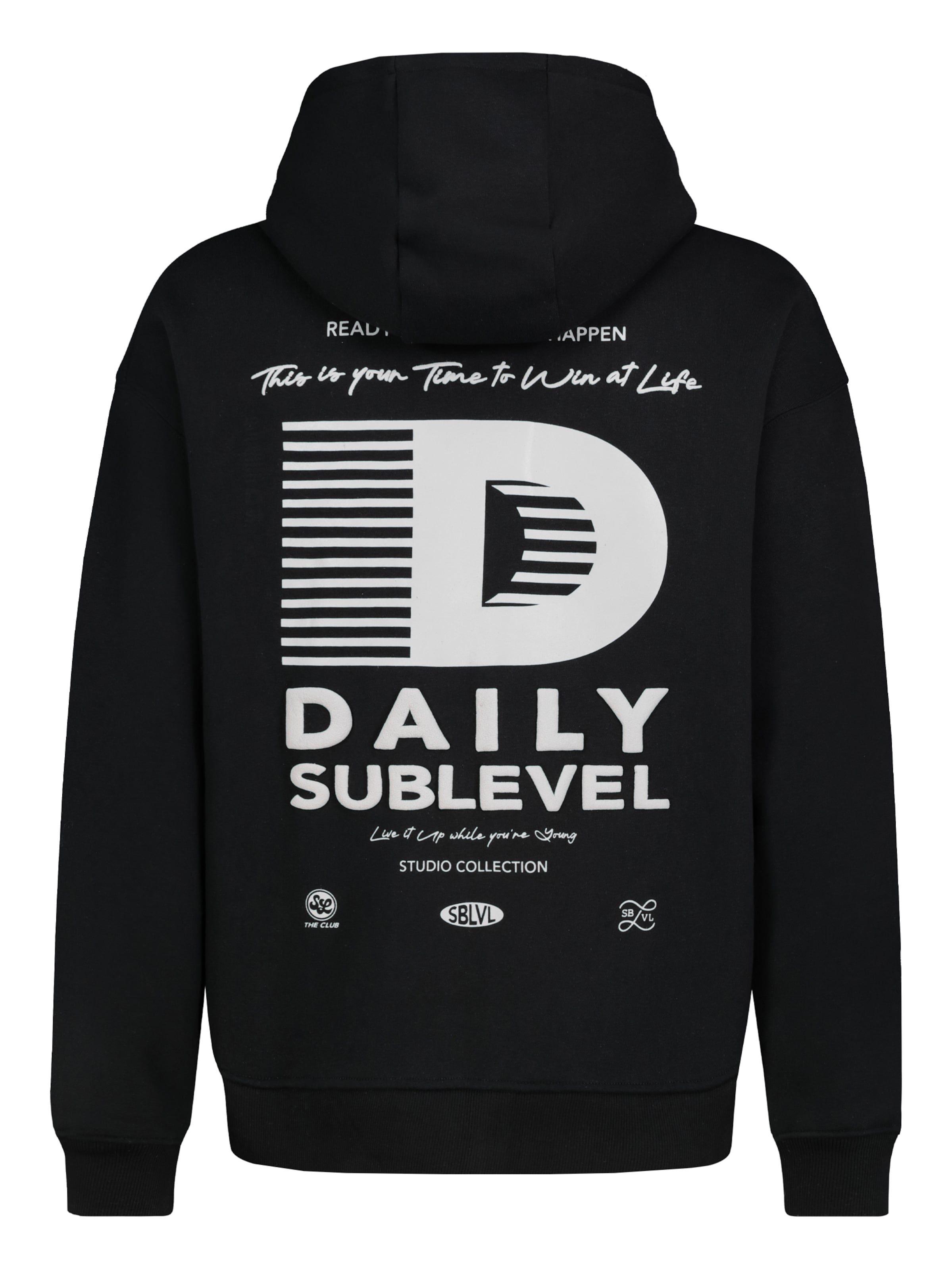 Sublevel Sweat jacket in Black