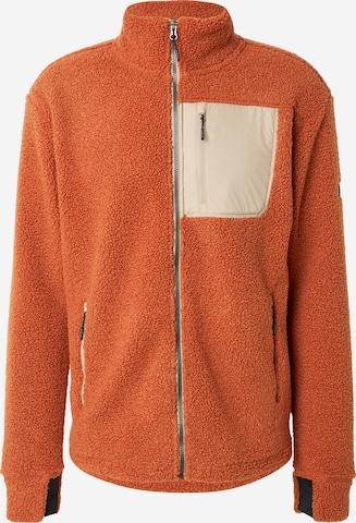 ICEPEAK Funktionele fleece-jas 'MOHAWK' in Bruin: voorkant