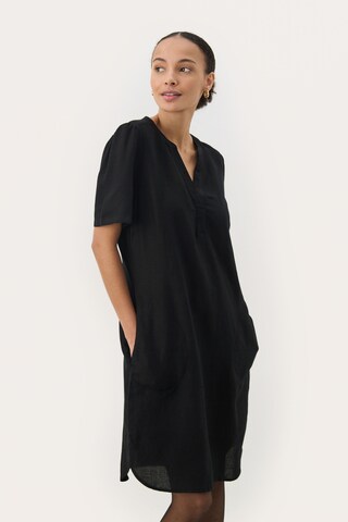 Robe fourreau 'PWAminase' Part Two en noir
