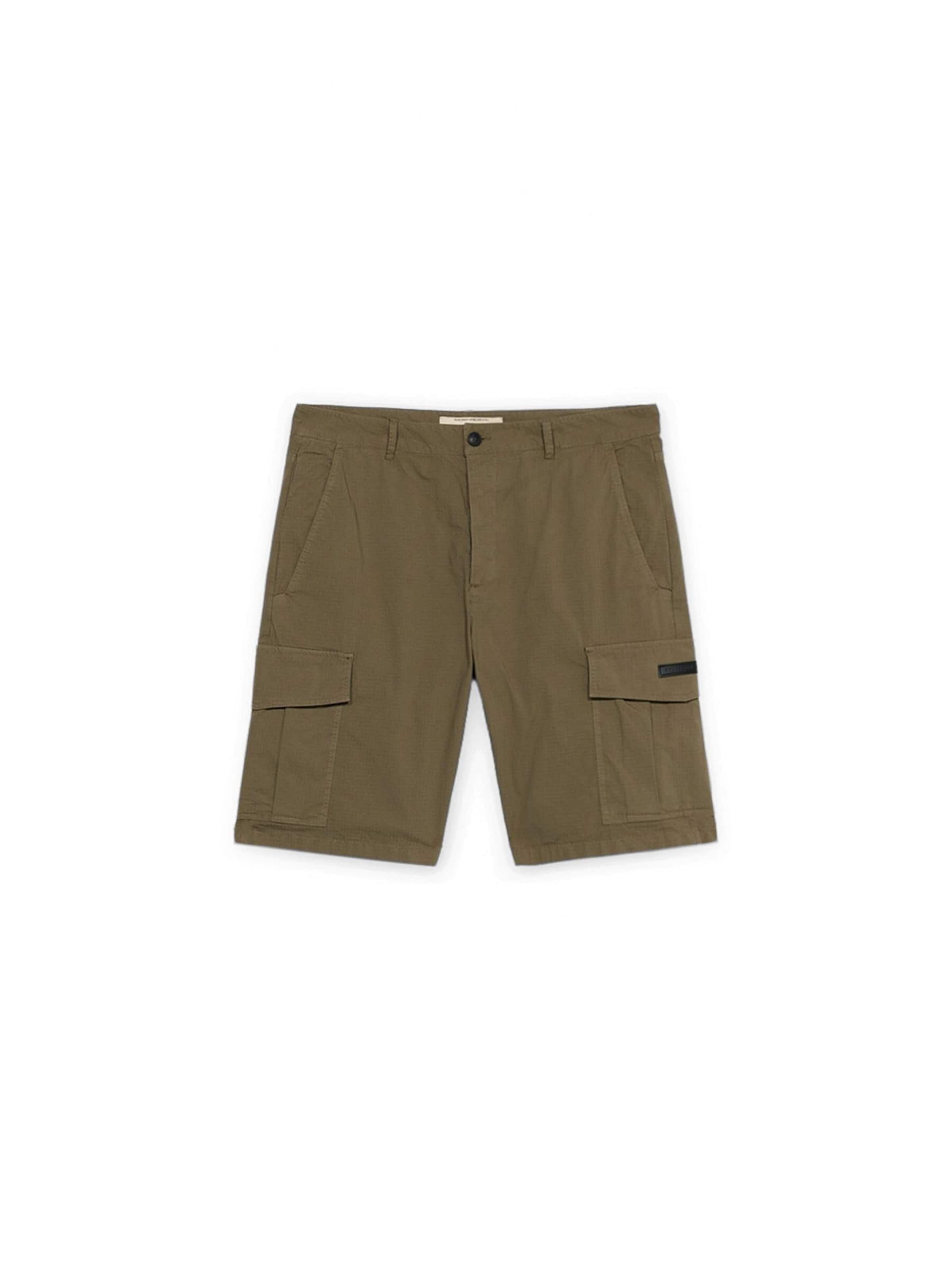 Trussardi Regular Broek in Groen: voorkant