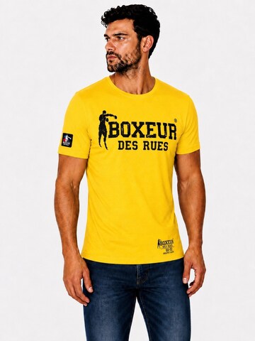 Boxeur des Rues Shirt in Yellow